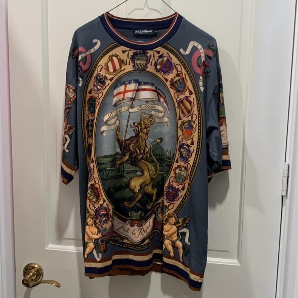 Dolce & Gabbana Royal Lion Shirt